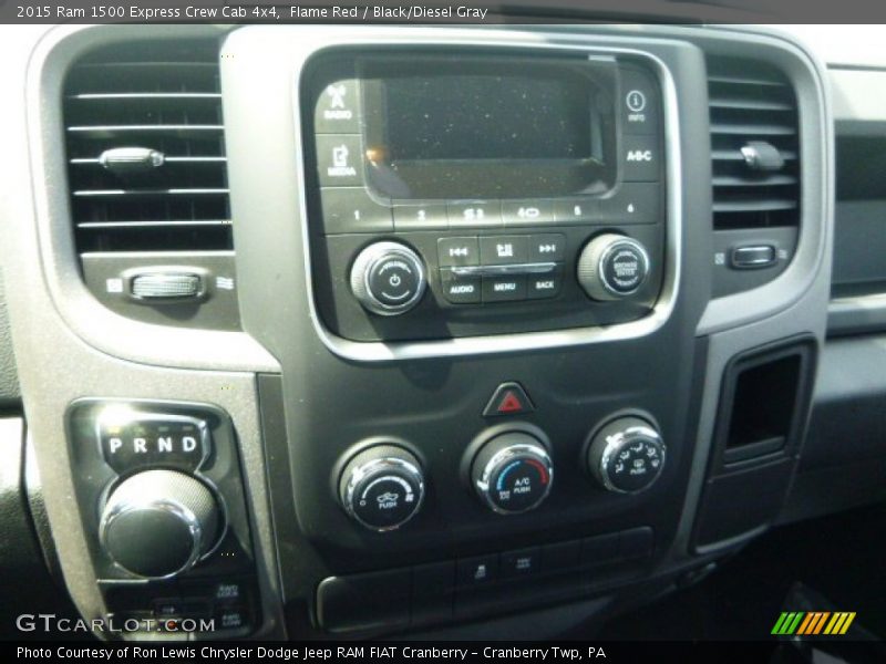 Flame Red / Black/Diesel Gray 2015 Ram 1500 Express Crew Cab 4x4