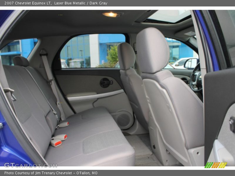 Laser Blue Metallic / Dark Gray 2007 Chevrolet Equinox LT