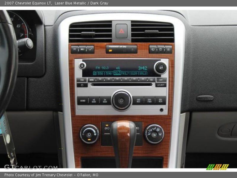 Laser Blue Metallic / Dark Gray 2007 Chevrolet Equinox LT