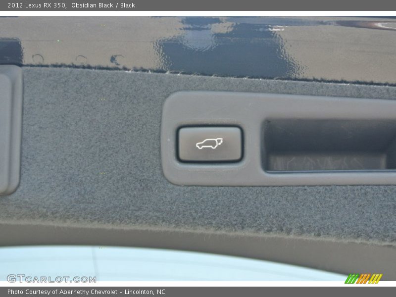 Obsidian Black / Black 2012 Lexus RX 350