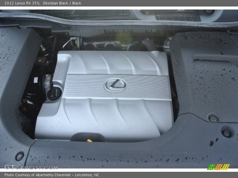 Obsidian Black / Black 2012 Lexus RX 350