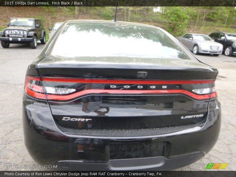 Pitch Black / Black 2015 Dodge Dart Limited
