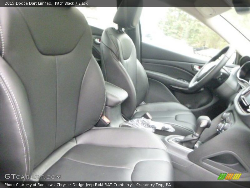 Pitch Black / Black 2015 Dodge Dart Limited