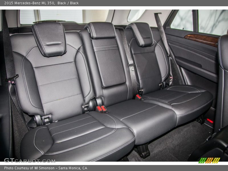 Black / Black 2015 Mercedes-Benz ML 350