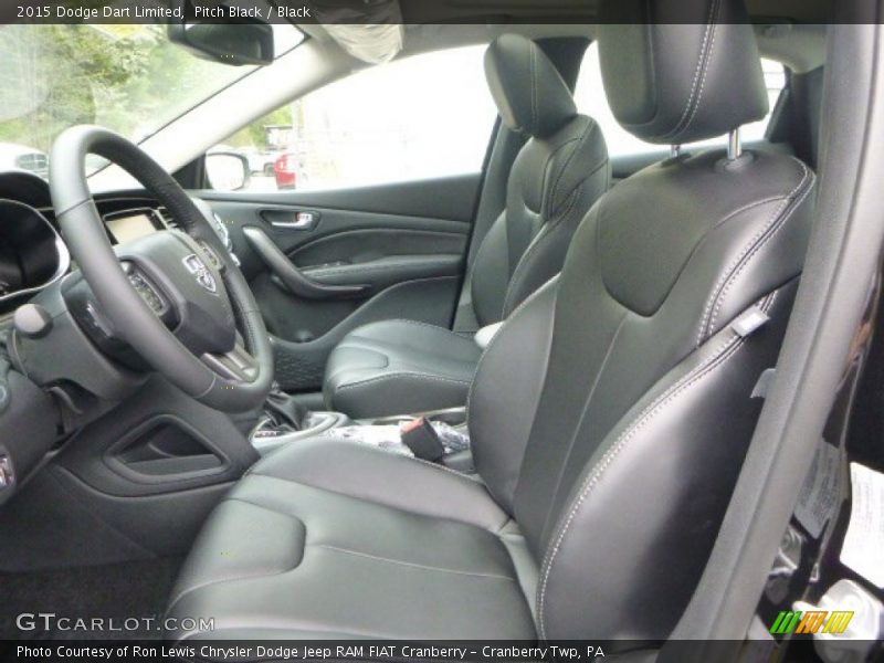 Pitch Black / Black 2015 Dodge Dart Limited