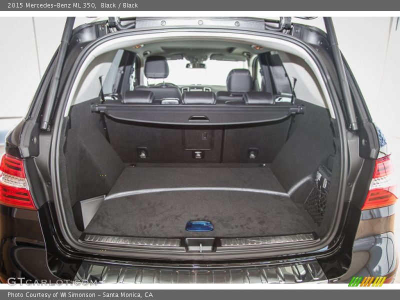 Black / Black 2015 Mercedes-Benz ML 350