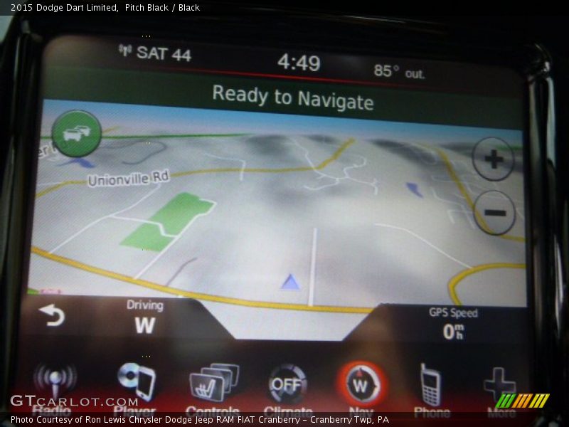 Pitch Black / Black 2015 Dodge Dart Limited