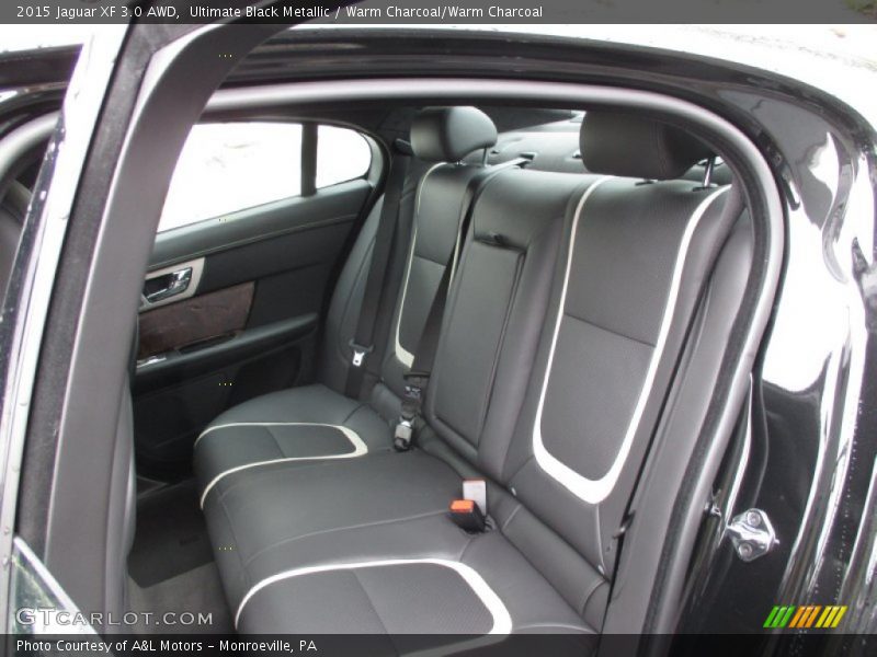 Ultimate Black Metallic / Warm Charcoal/Warm Charcoal 2015 Jaguar XF 3.0 AWD