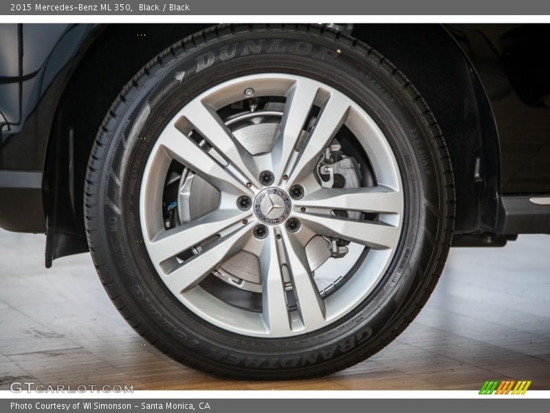Black / Black 2015 Mercedes-Benz ML 350