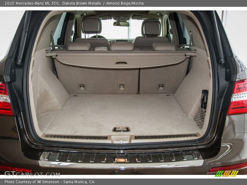 Dakota Brown Metallic / Almond Beige/Mocha 2015 Mercedes-Benz ML 350