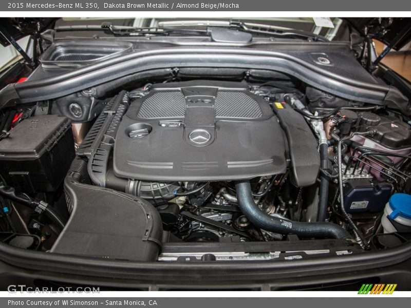 Dakota Brown Metallic / Almond Beige/Mocha 2015 Mercedes-Benz ML 350