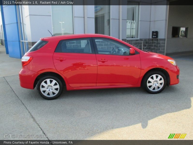 Radiant Red / Ash Gray 2011 Toyota Matrix 1.8