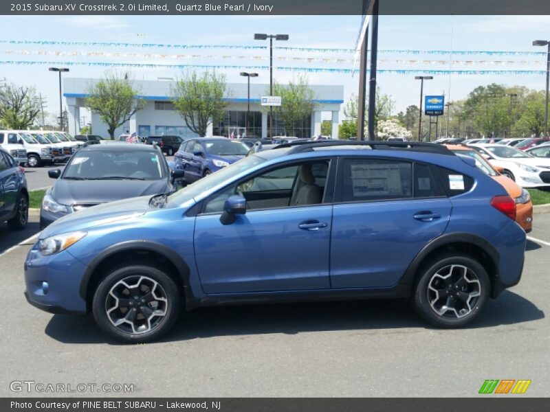 Quartz Blue Pearl / Ivory 2015 Subaru XV Crosstrek 2.0i Limited