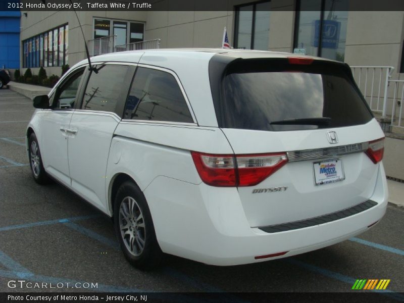 Taffeta White / Truffle 2012 Honda Odyssey EX