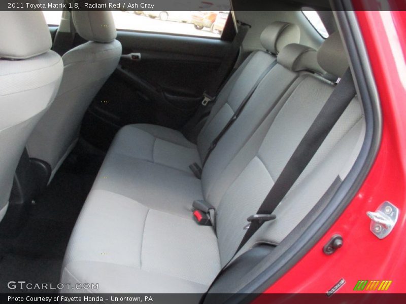 Radiant Red / Ash Gray 2011 Toyota Matrix 1.8