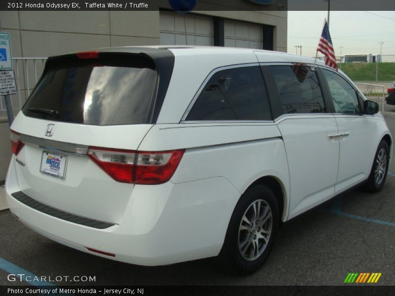Taffeta White / Truffle 2012 Honda Odyssey EX