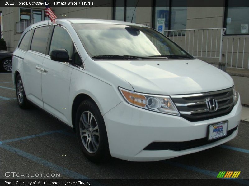 Taffeta White / Truffle 2012 Honda Odyssey EX