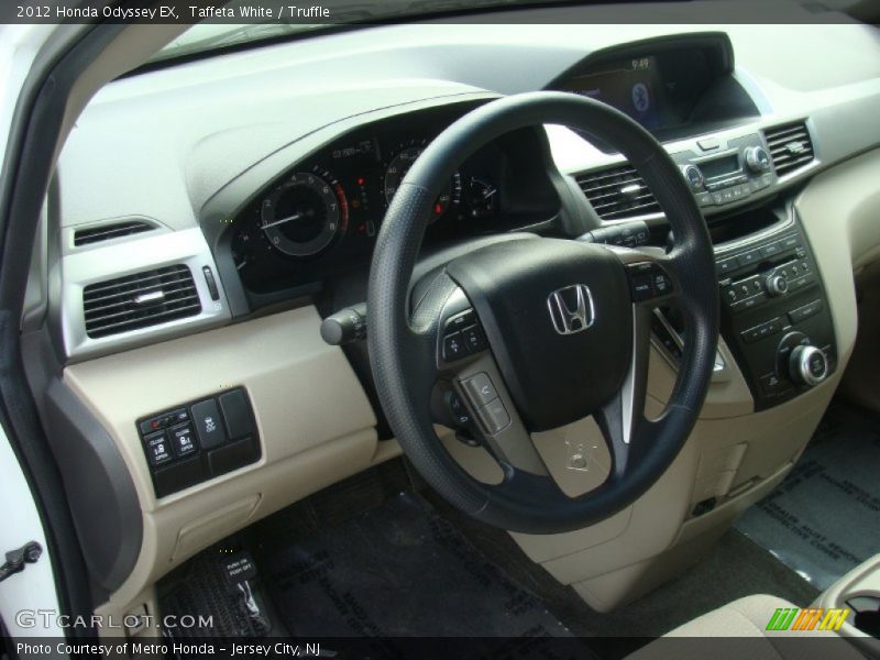 Taffeta White / Truffle 2012 Honda Odyssey EX