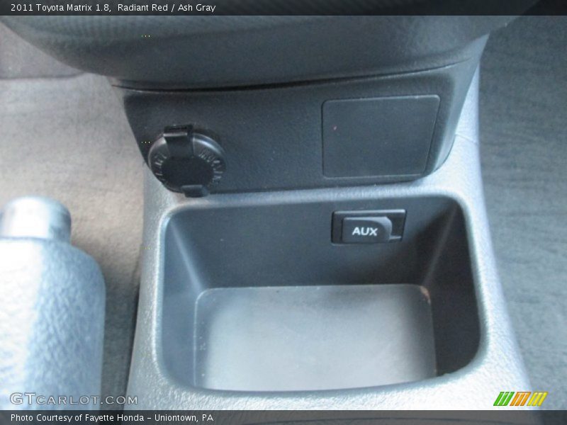 Radiant Red / Ash Gray 2011 Toyota Matrix 1.8