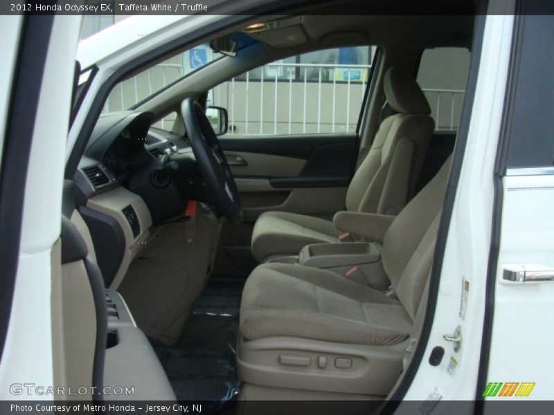 Taffeta White / Truffle 2012 Honda Odyssey EX