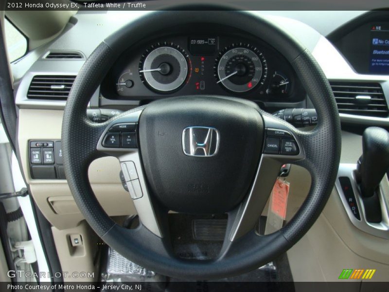 Taffeta White / Truffle 2012 Honda Odyssey EX