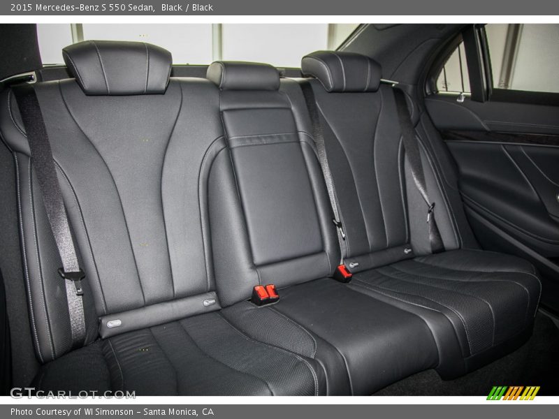 Black / Black 2015 Mercedes-Benz S 550 Sedan