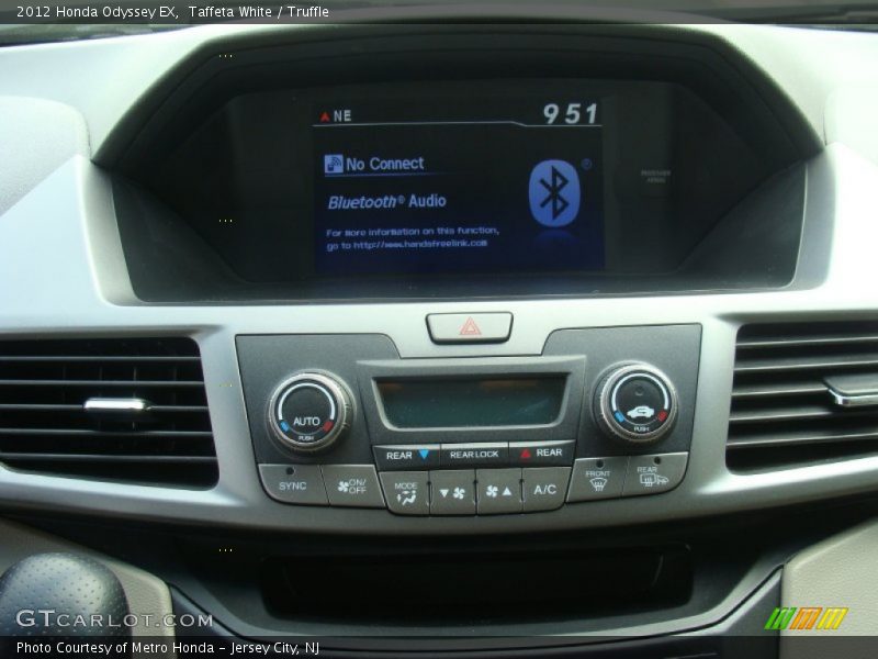 Taffeta White / Truffle 2012 Honda Odyssey EX