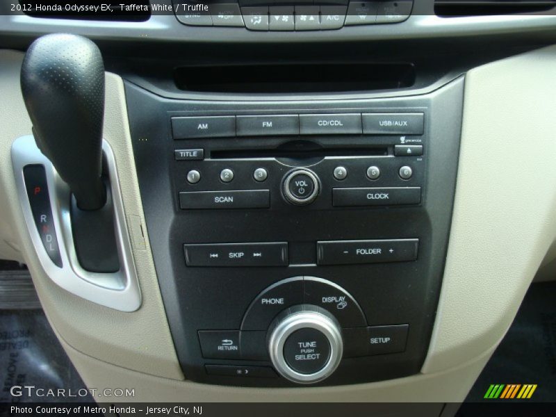Taffeta White / Truffle 2012 Honda Odyssey EX