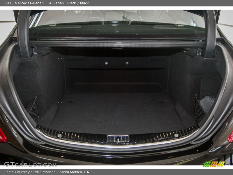Black / Black 2015 Mercedes-Benz S 550 Sedan