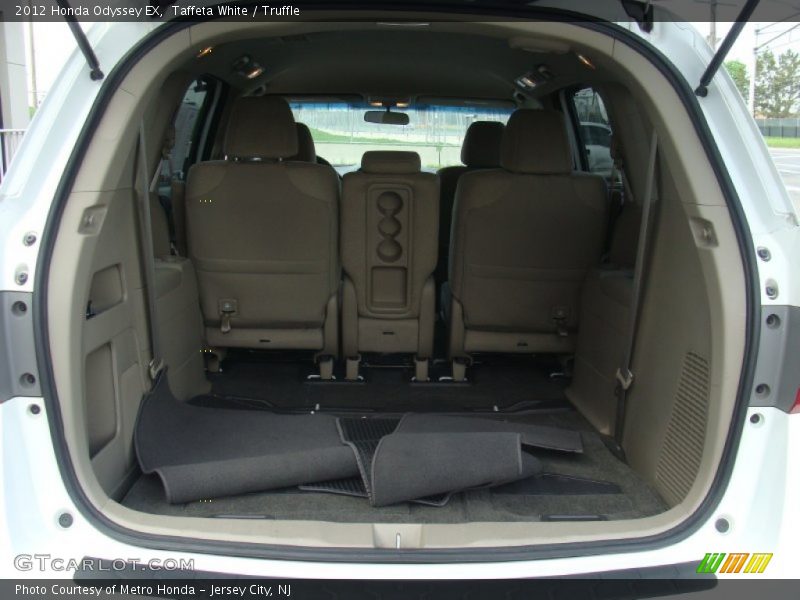 Taffeta White / Truffle 2012 Honda Odyssey EX