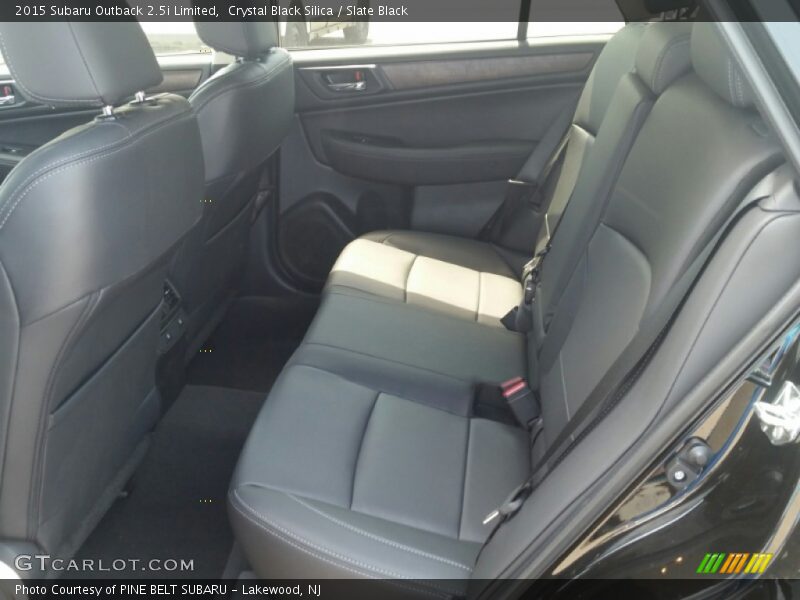 Crystal Black Silica / Slate Black 2015 Subaru Outback 2.5i Limited