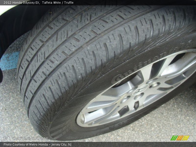Taffeta White / Truffle 2012 Honda Odyssey EX