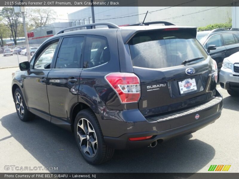 Dark Gray Metallic / Black 2015 Subaru Forester 2.0XT Premium