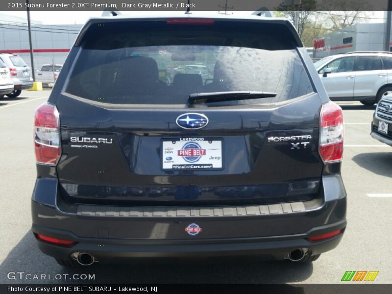 Dark Gray Metallic / Black 2015 Subaru Forester 2.0XT Premium