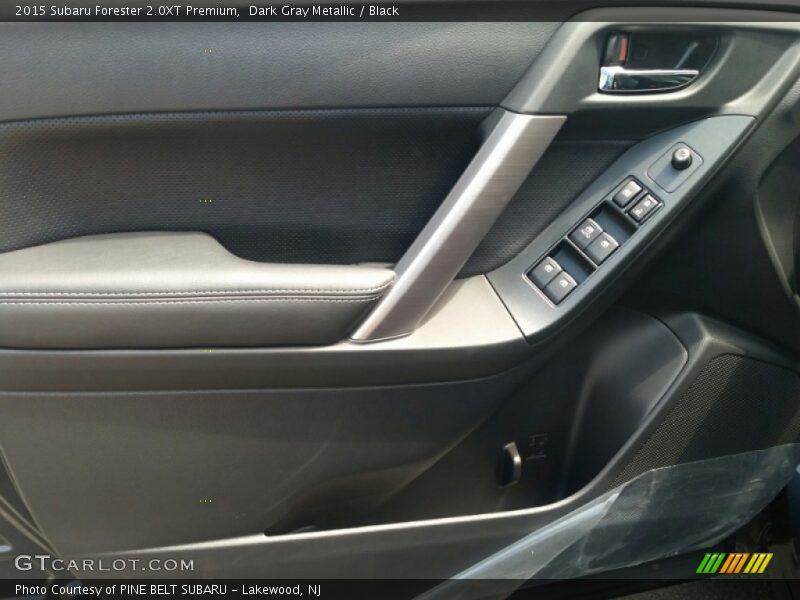 Dark Gray Metallic / Black 2015 Subaru Forester 2.0XT Premium