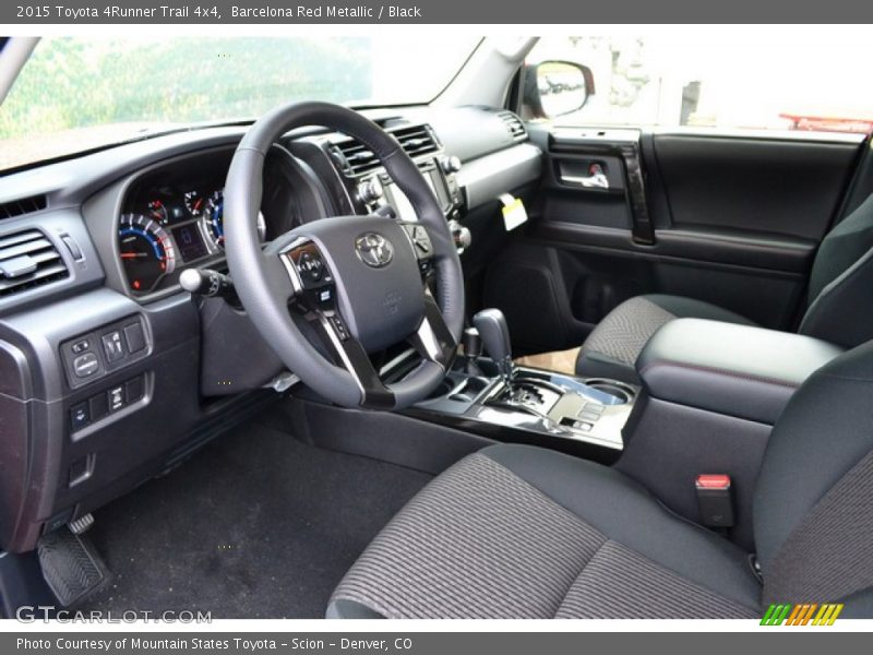 Barcelona Red Metallic / Black 2015 Toyota 4Runner Trail 4x4
