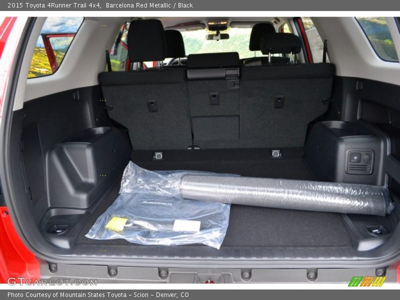 Barcelona Red Metallic / Black 2015 Toyota 4Runner Trail 4x4