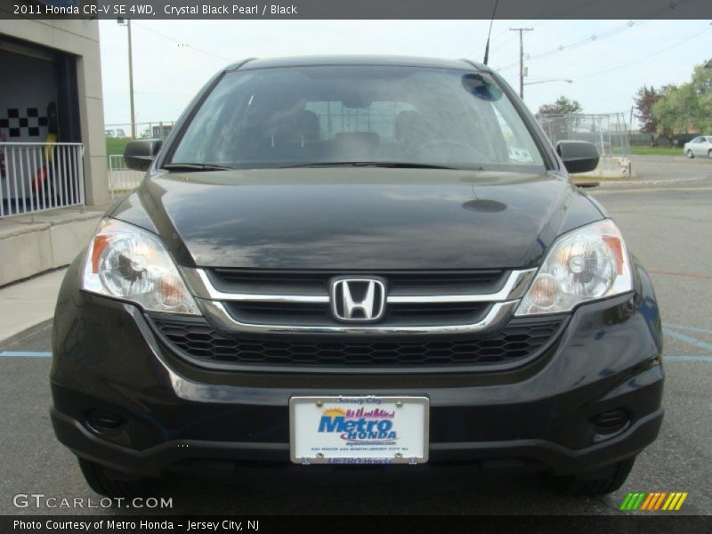 Crystal Black Pearl / Black 2011 Honda CR-V SE 4WD