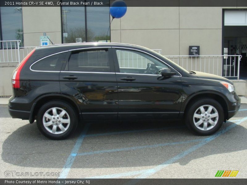 Crystal Black Pearl / Black 2011 Honda CR-V SE 4WD