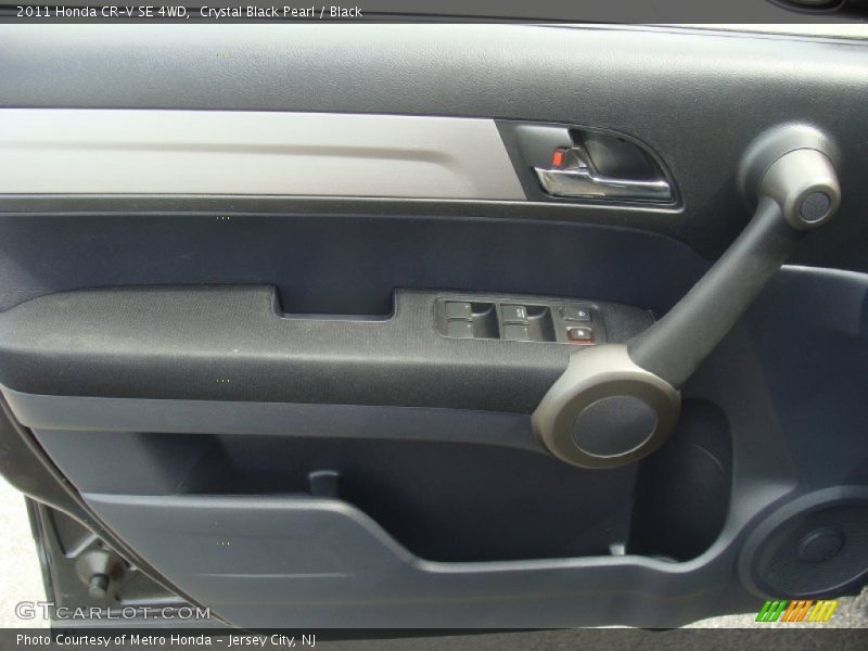 Crystal Black Pearl / Black 2011 Honda CR-V SE 4WD