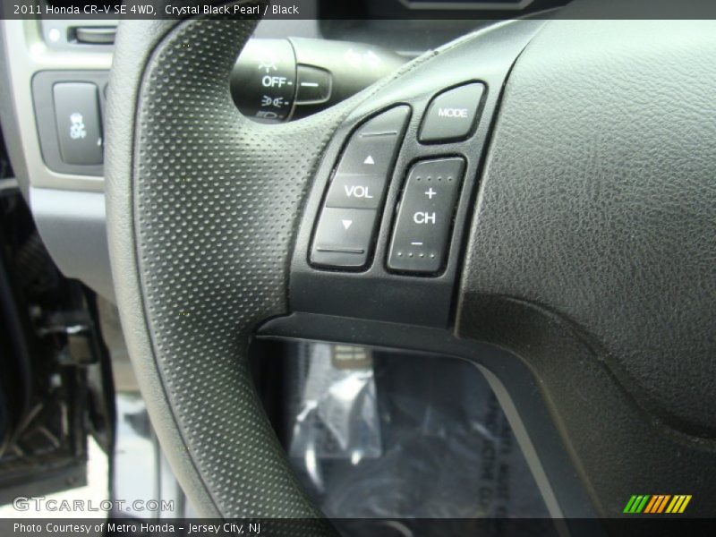 Crystal Black Pearl / Black 2011 Honda CR-V SE 4WD
