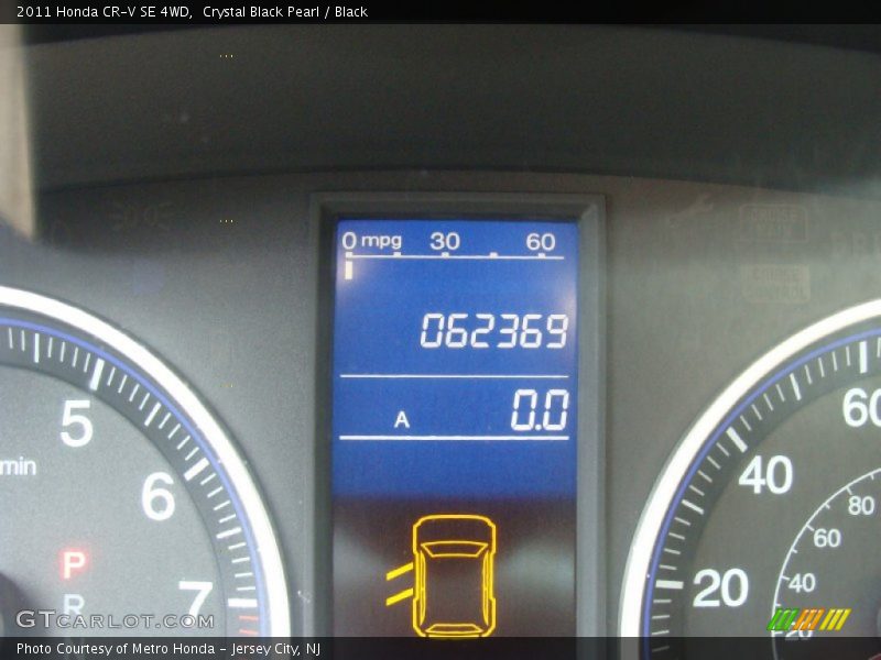 Crystal Black Pearl / Black 2011 Honda CR-V SE 4WD