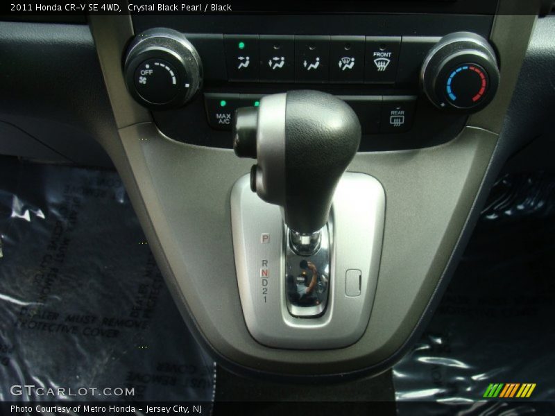 Crystal Black Pearl / Black 2011 Honda CR-V SE 4WD