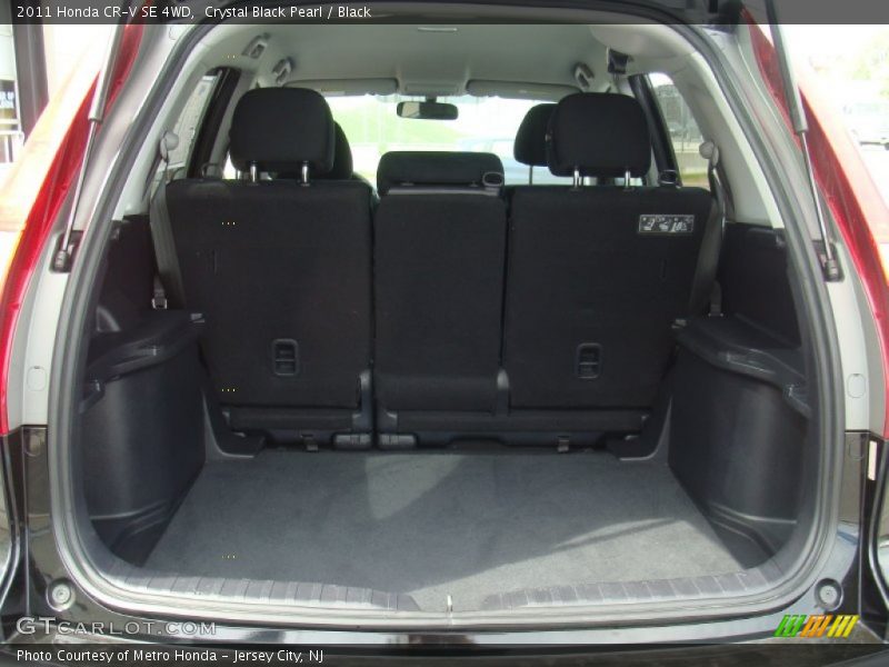 Crystal Black Pearl / Black 2011 Honda CR-V SE 4WD