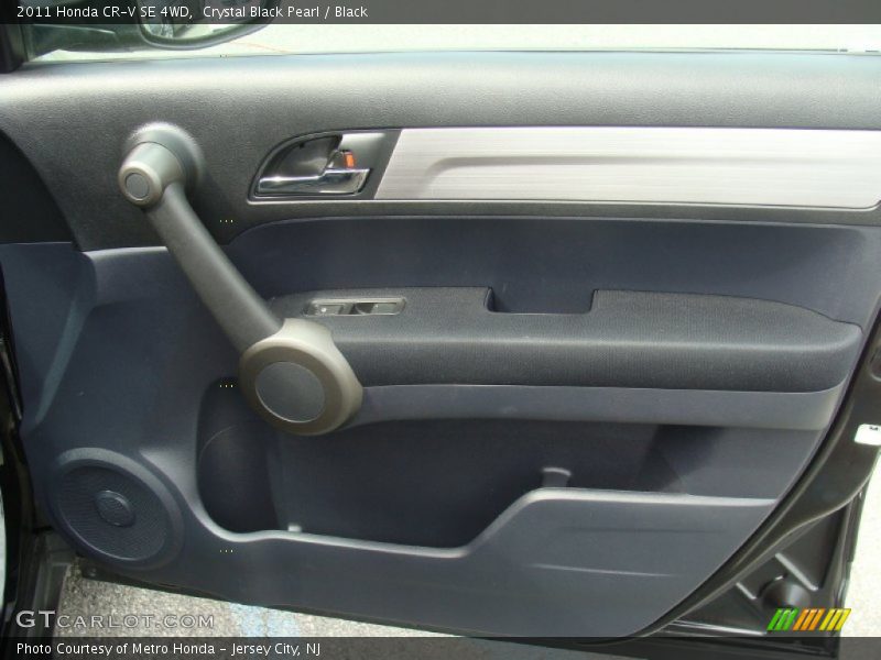 Crystal Black Pearl / Black 2011 Honda CR-V SE 4WD