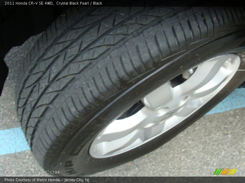 Crystal Black Pearl / Black 2011 Honda CR-V SE 4WD
