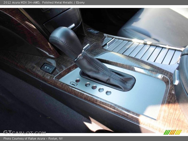 Polished Metal Metallic / Ebony 2012 Acura MDX SH-AWD