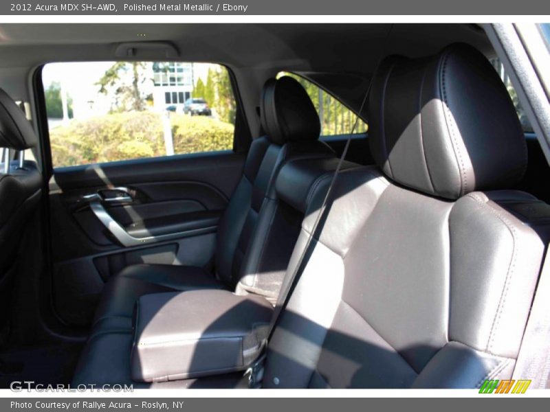 Polished Metal Metallic / Ebony 2012 Acura MDX SH-AWD