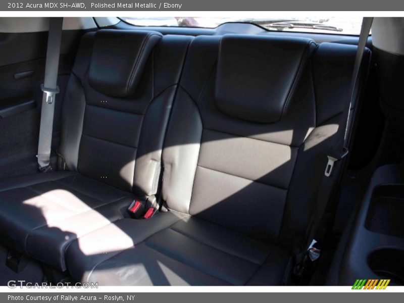 Polished Metal Metallic / Ebony 2012 Acura MDX SH-AWD