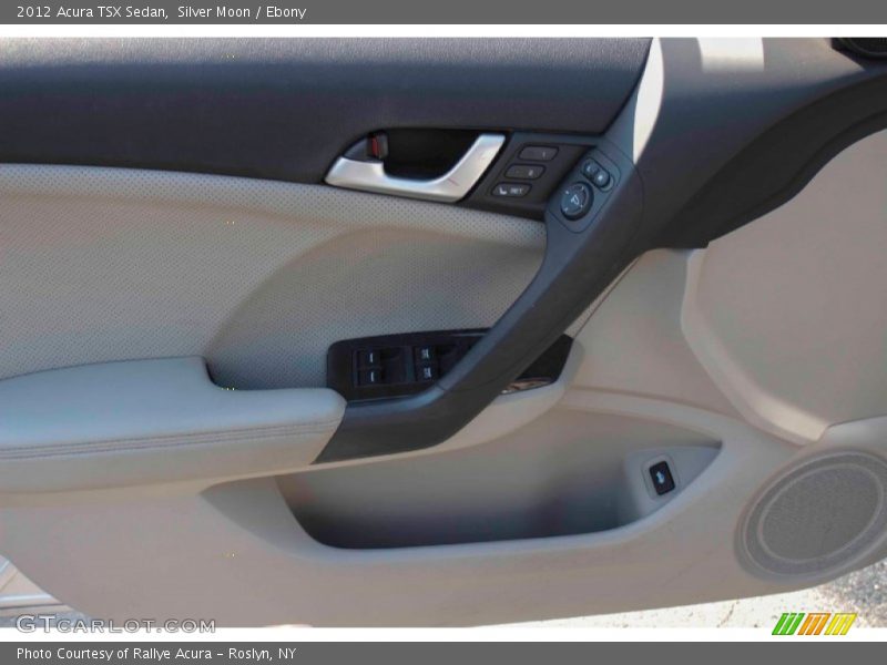 Silver Moon / Ebony 2012 Acura TSX Sedan